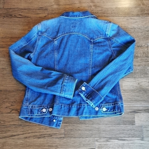VINTAGE Gap Jean Jacket 100% Cotton XS - Picture 2 of 7
